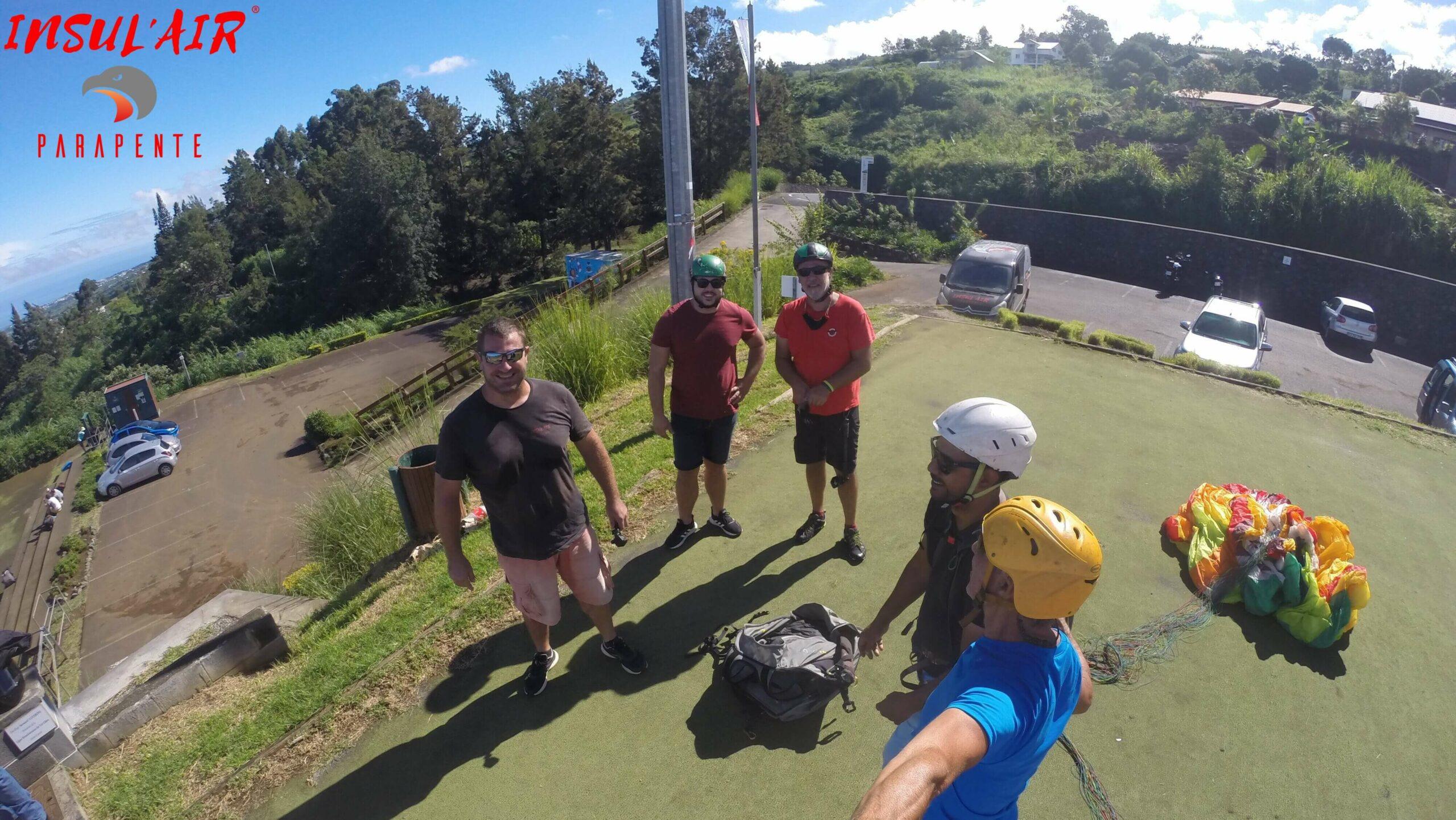 Insul'air, baptêmes de parapente à Saint-Leu la Reunion