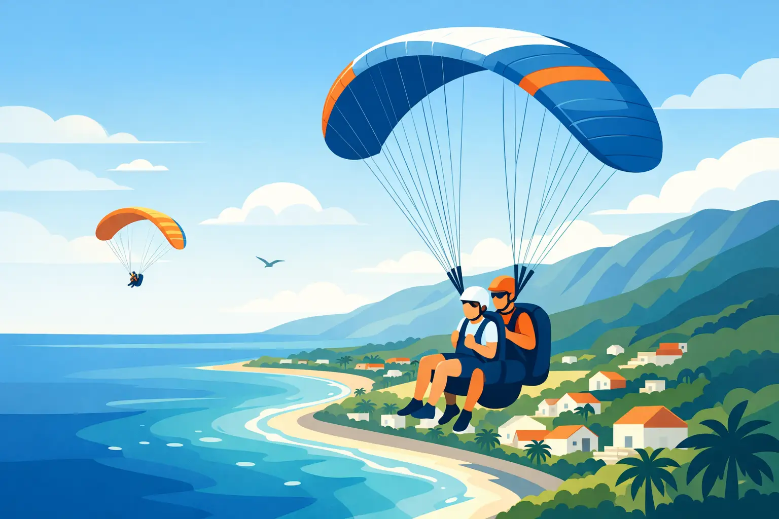Baptême parapente Saint-Leu, comment choisir