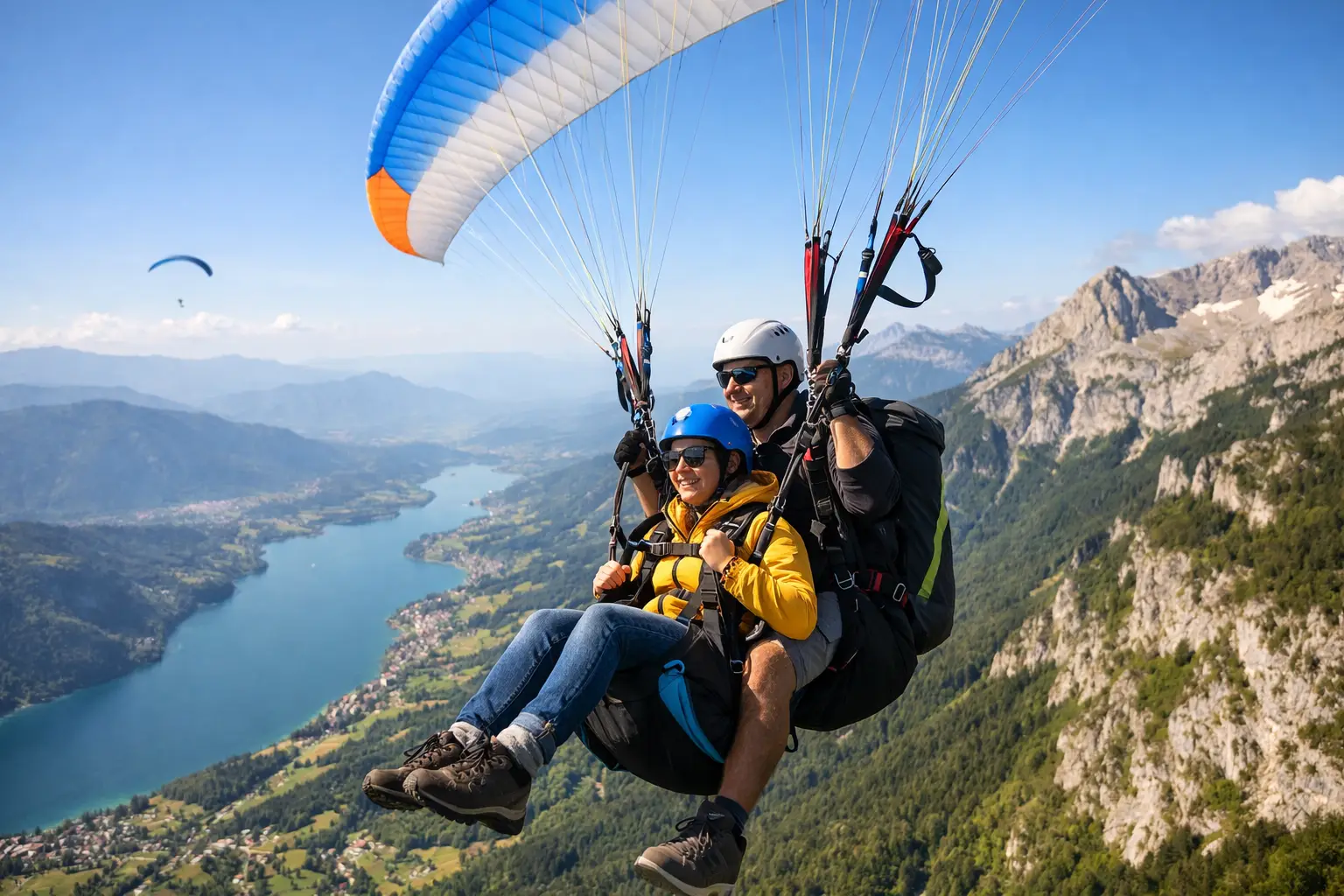 Comment se passe un baptême parapente ?