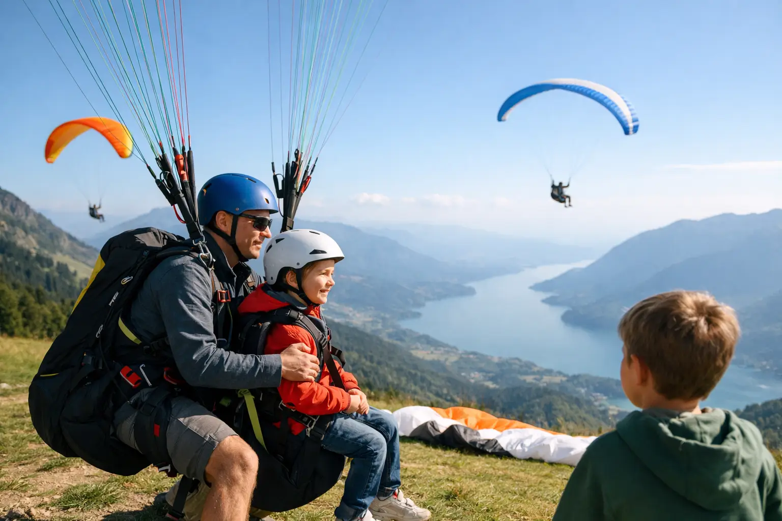 Quel âge pour faire du parapente ?