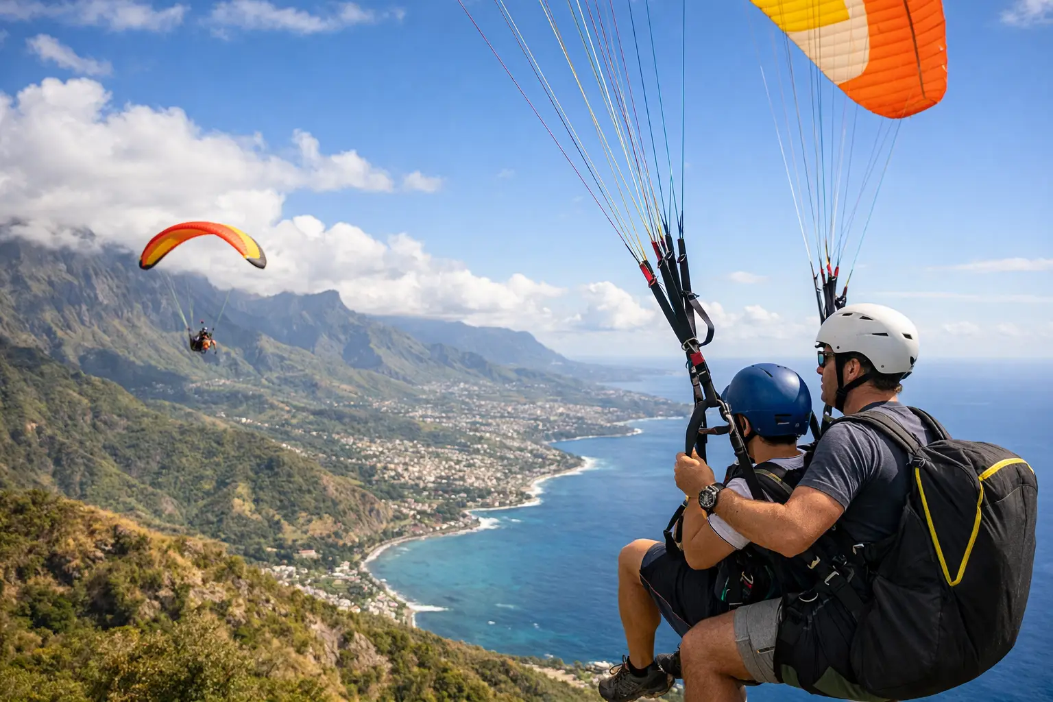 Vol parapente Réunion prix - à quoi s’attendre