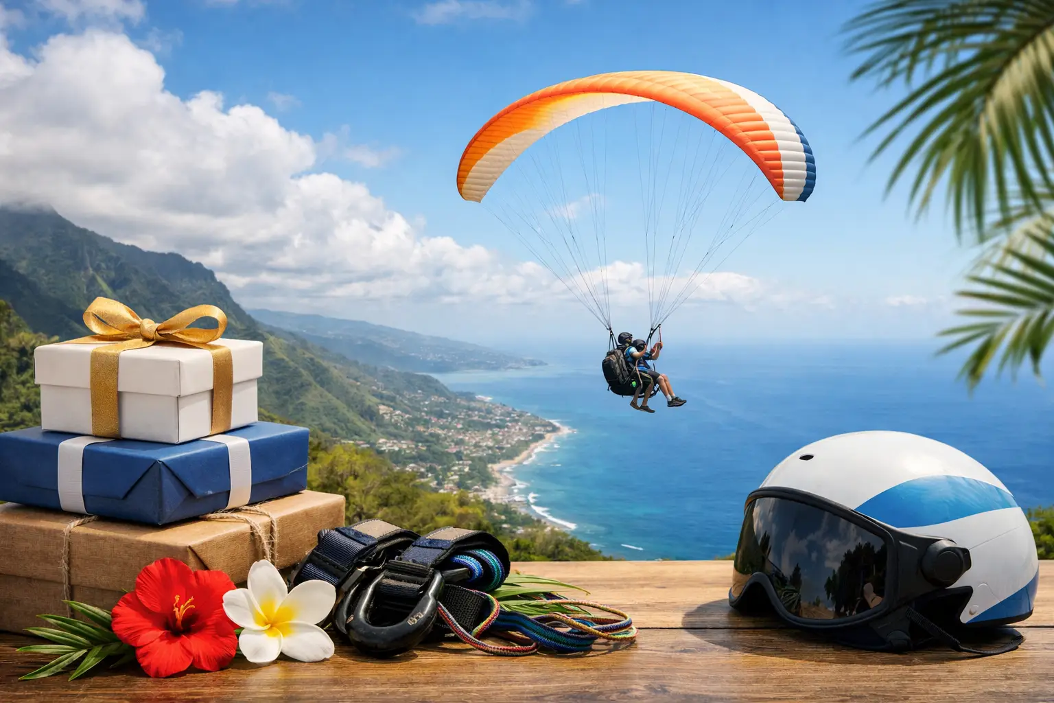 Bon cadeau parapente Réunion : quoi choisir ?