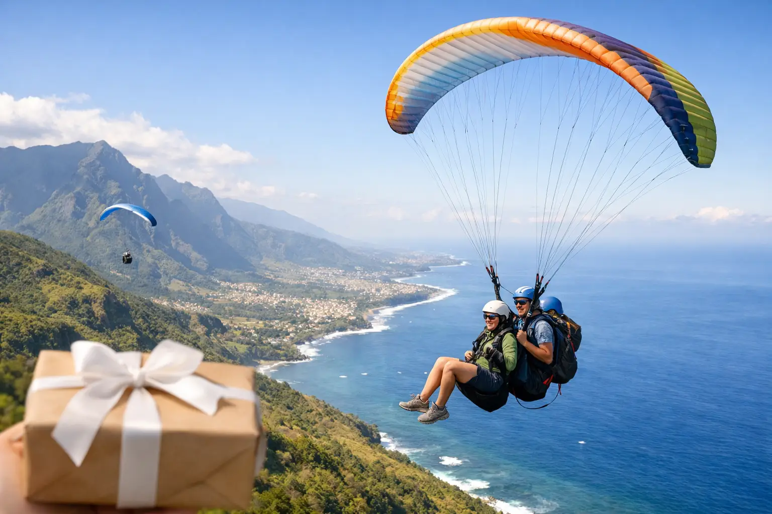 Comment offrir un vol parapente à La Réunion