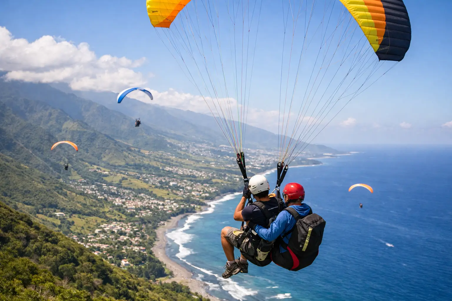 Durée vol parapente Réunion: à quoi s’attendre