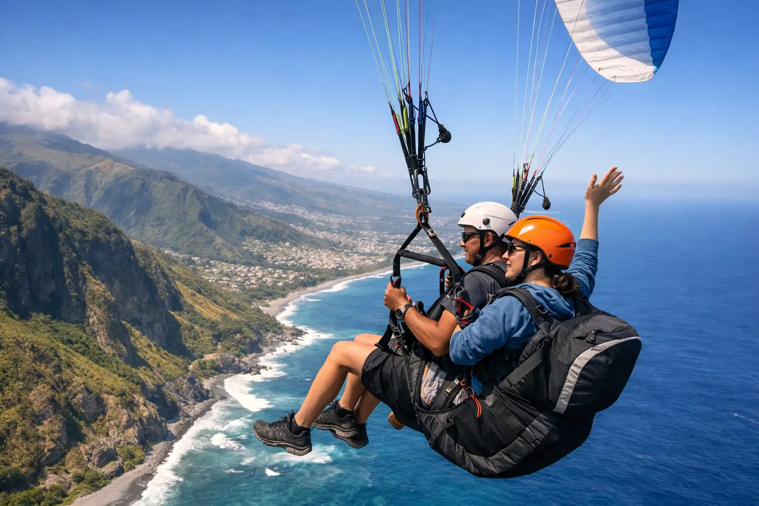 Vol biplace Réunion - à quoi s’attendre ?