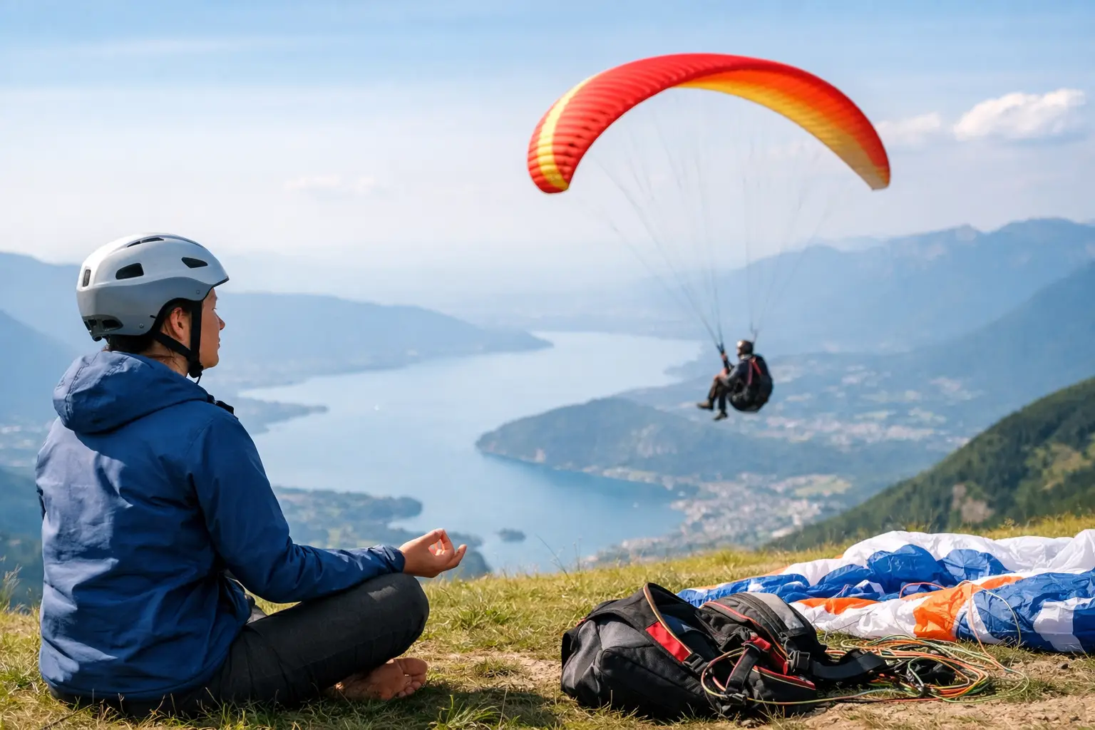 Gérer son stress avant parapente sereinement