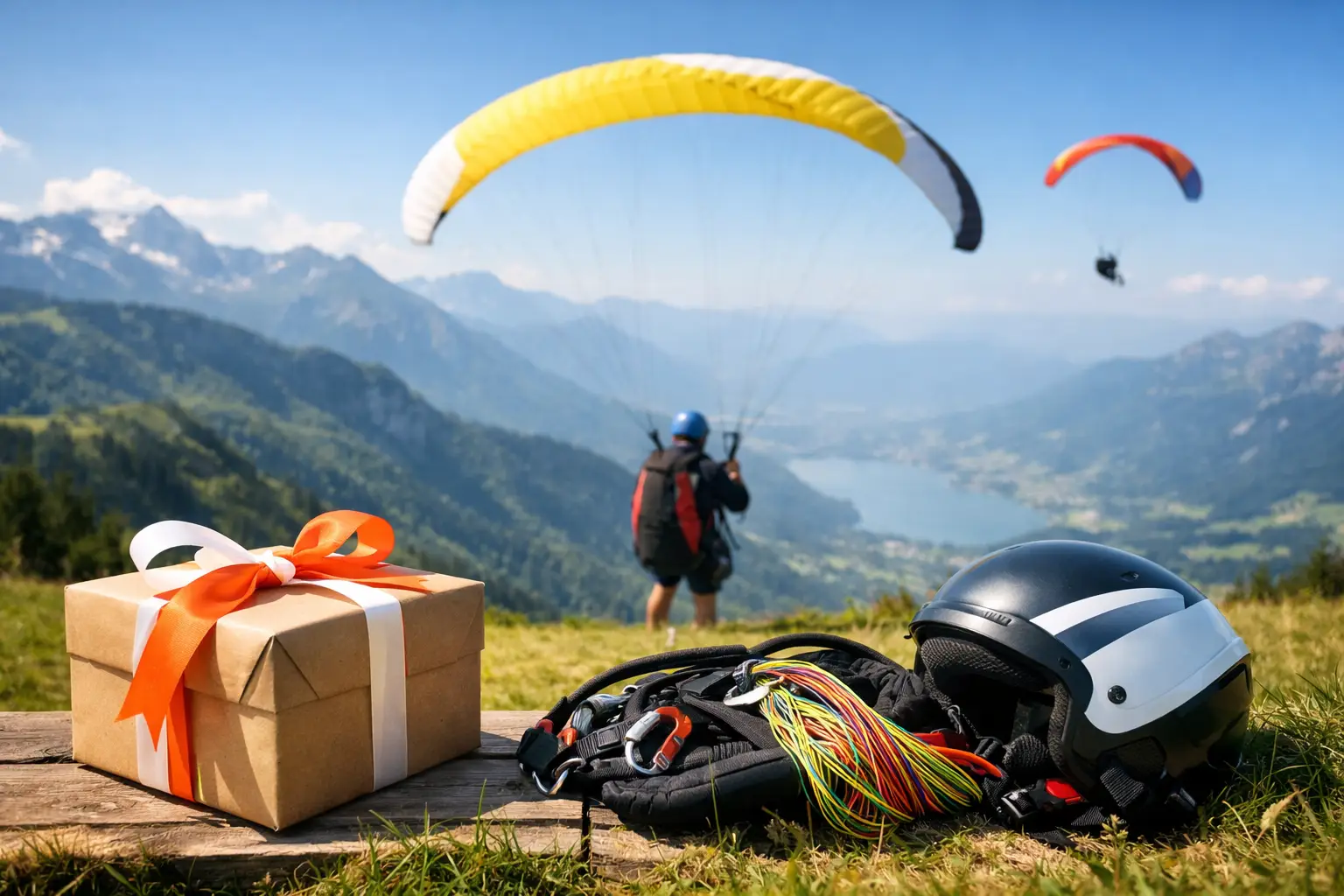 Guide cadeau parapente pour débutant