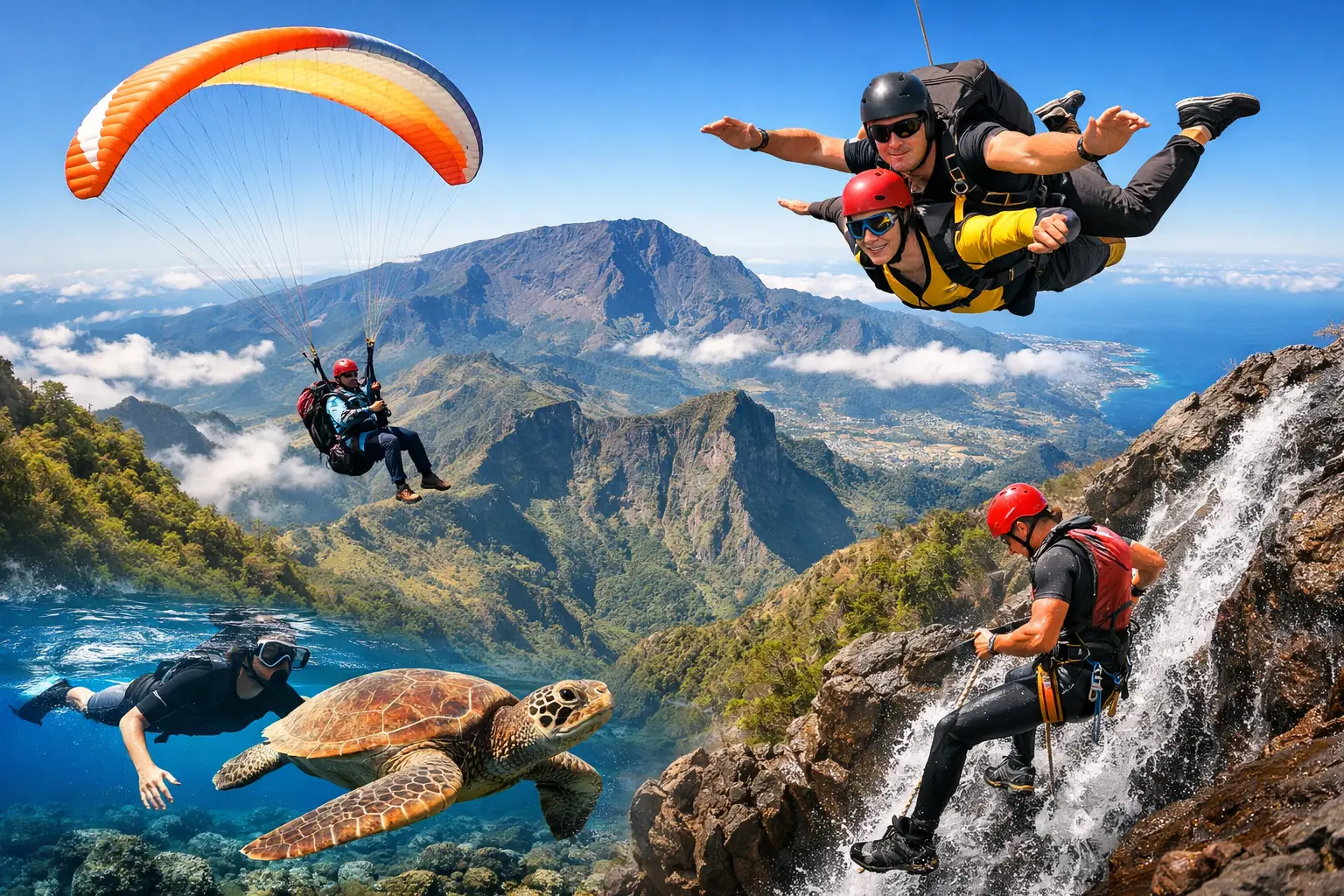 Meilleures activités sensations à La Réunion
