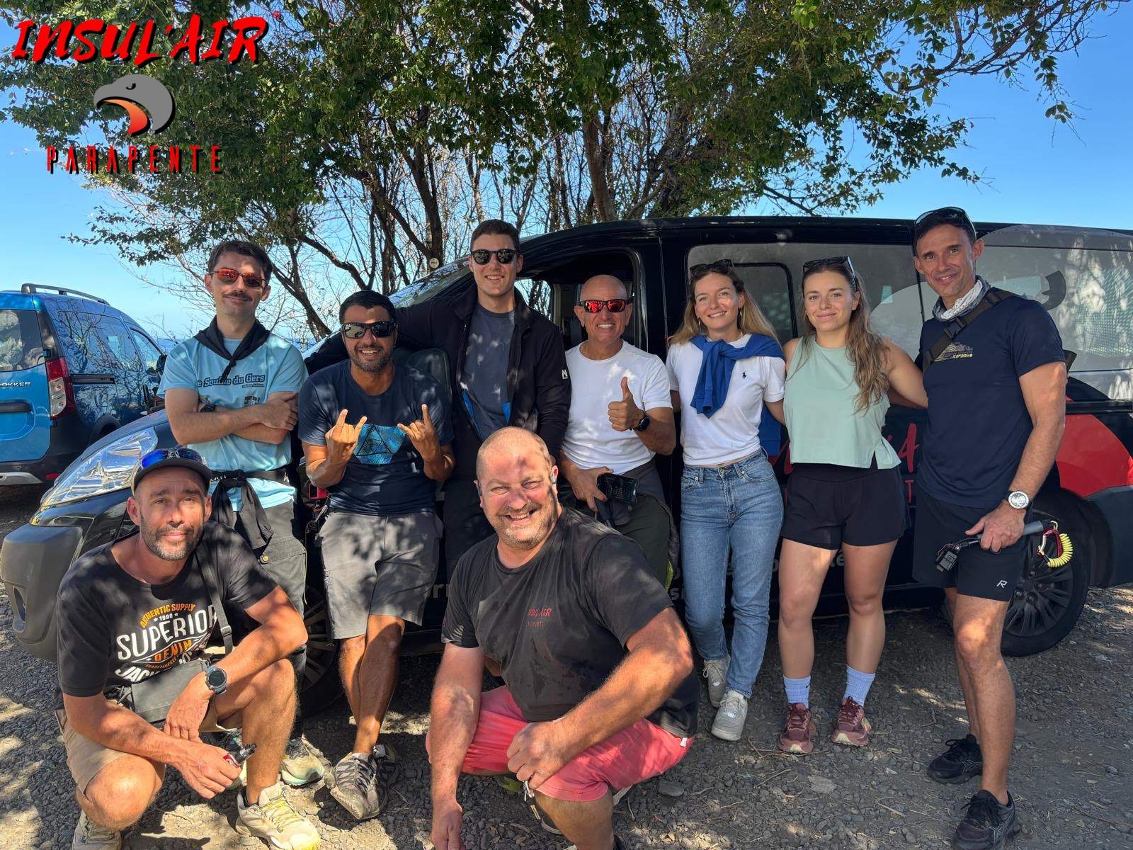 Equipe Insul'air Parapente Réunion