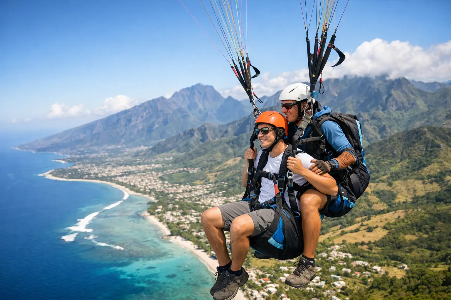 Guide du vol tandem à La Réunion en confiance