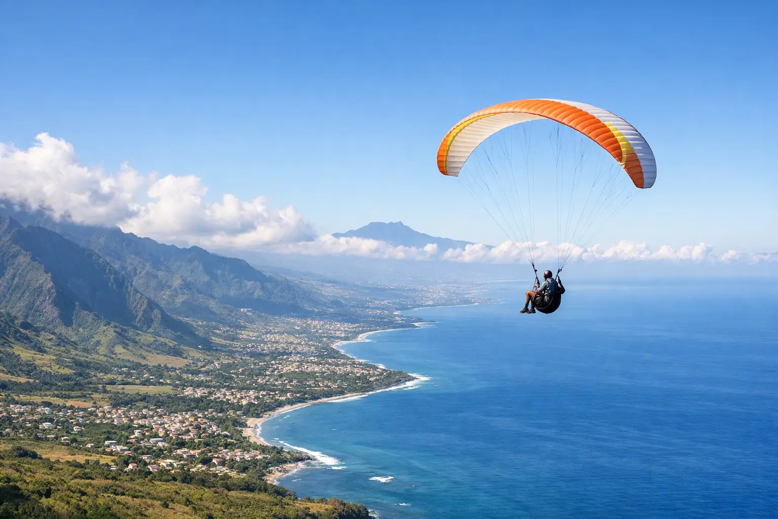 Assurance parapente : voler à La Réunion serein