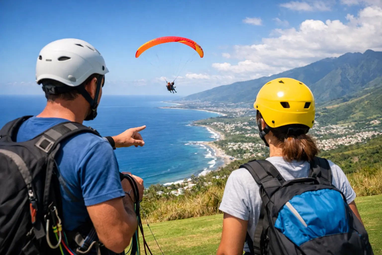 Comment préparer son vol biplace à La Réunion