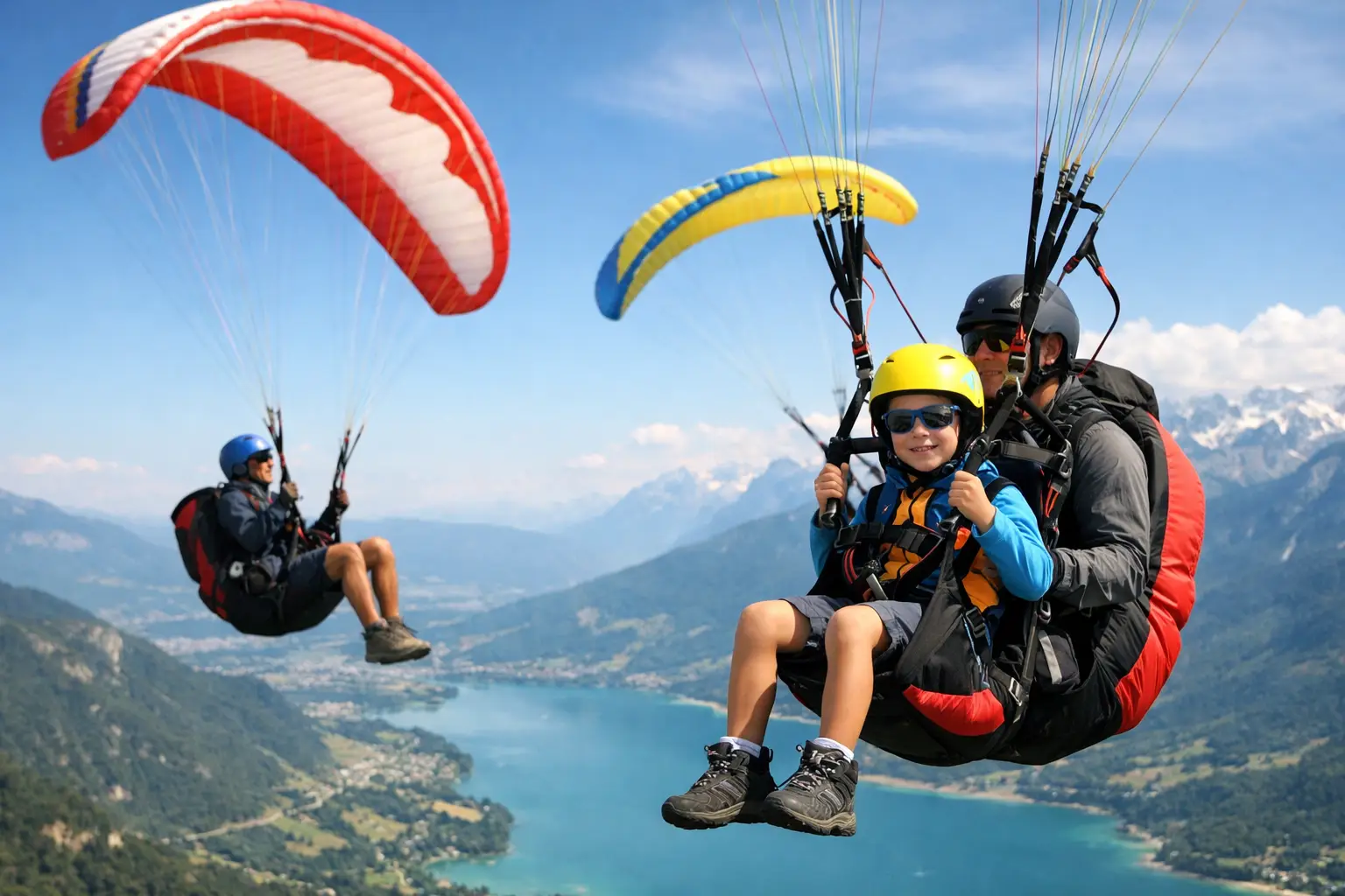 Vol enfant ou vol adulte en parapente : quel choisir ?
