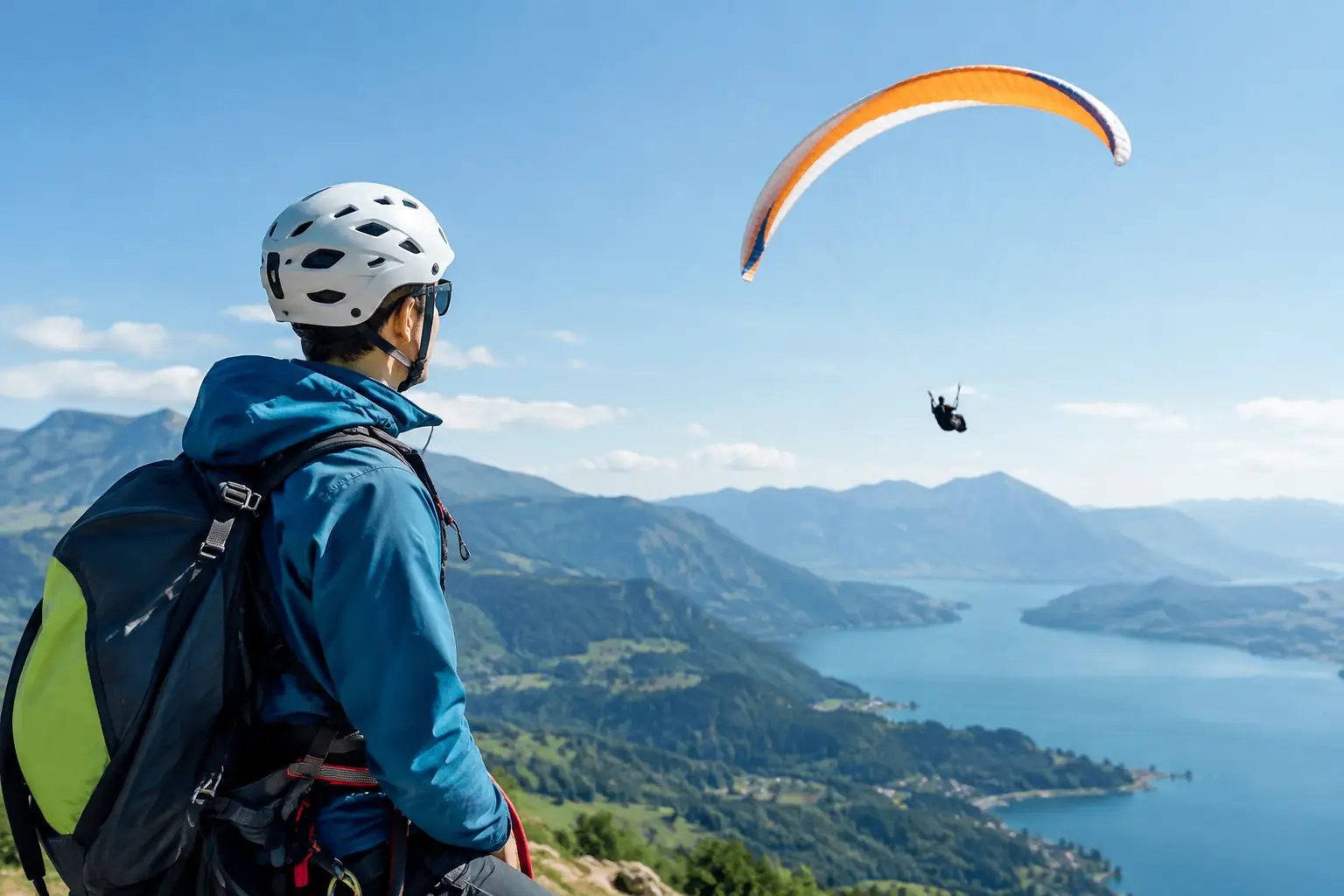 Faut-il savoir nager pour faire du parapente ?