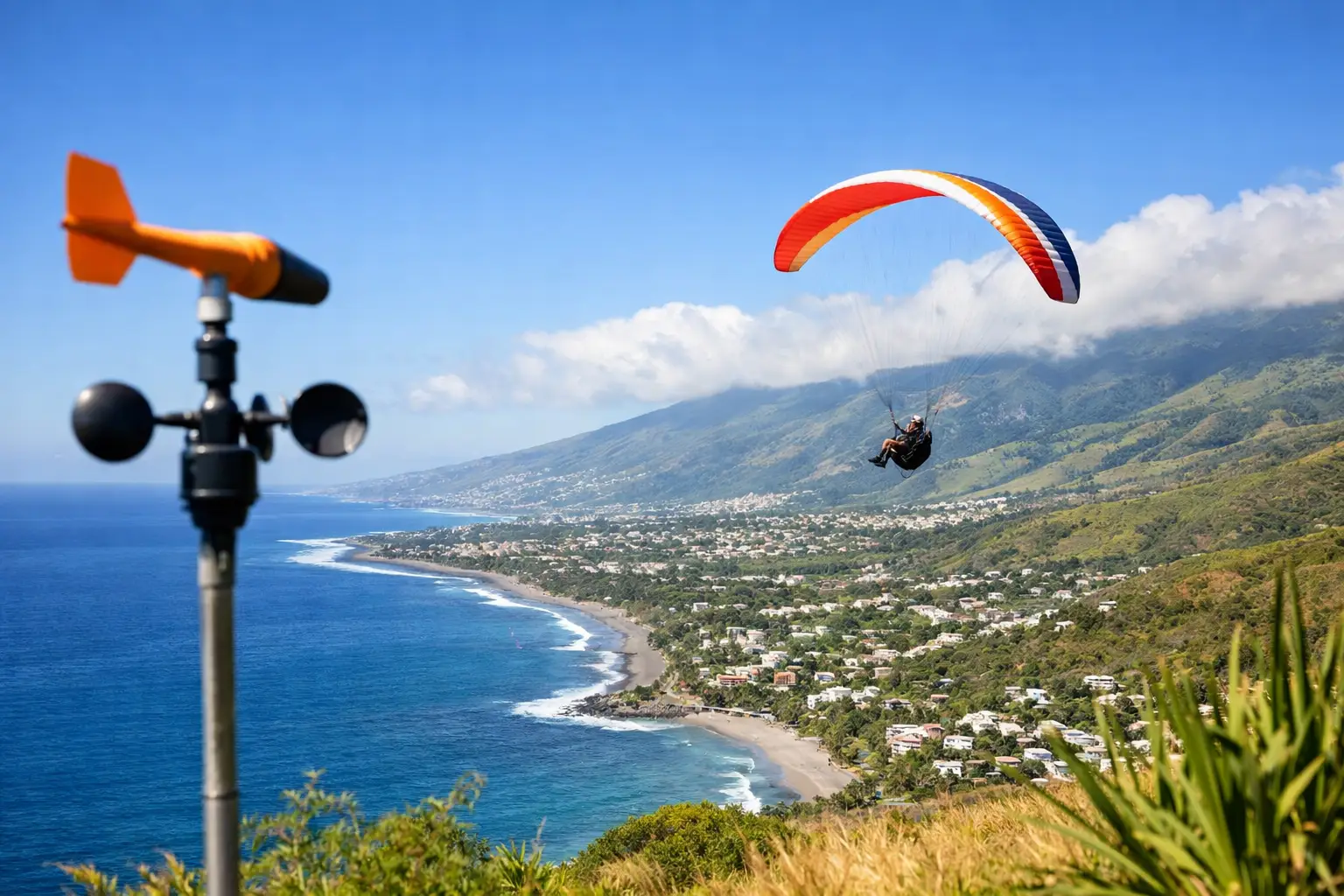 Guide des conditions aérologiques à Saint-Leu