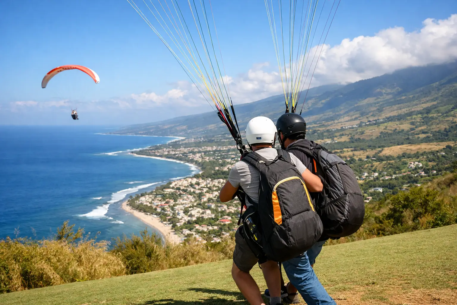 Témoignage premier vol à Saint-Leu, le grand saut